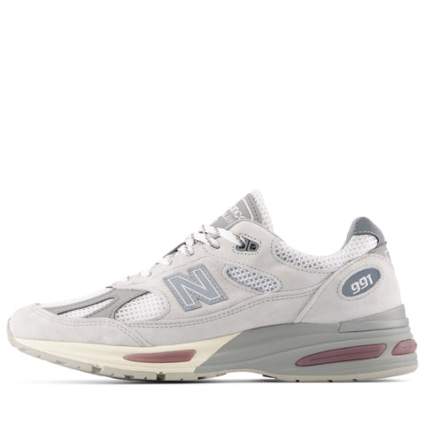 New Balance Made in UK 991v2 - Wind Chime/Brilliant White