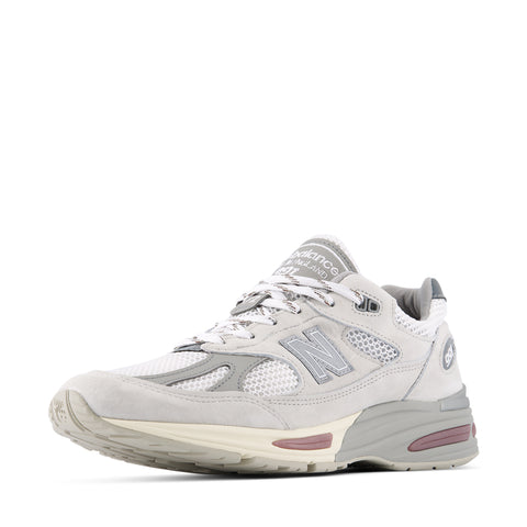 New Balance Made in UK 991v2 - Wind Chime/Brilliant White