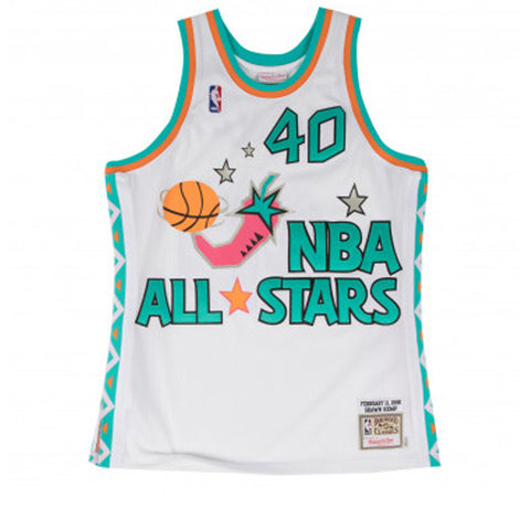 Mitchell & Ness Shawn Kemp Authentic Jersey 1996 All Star - White