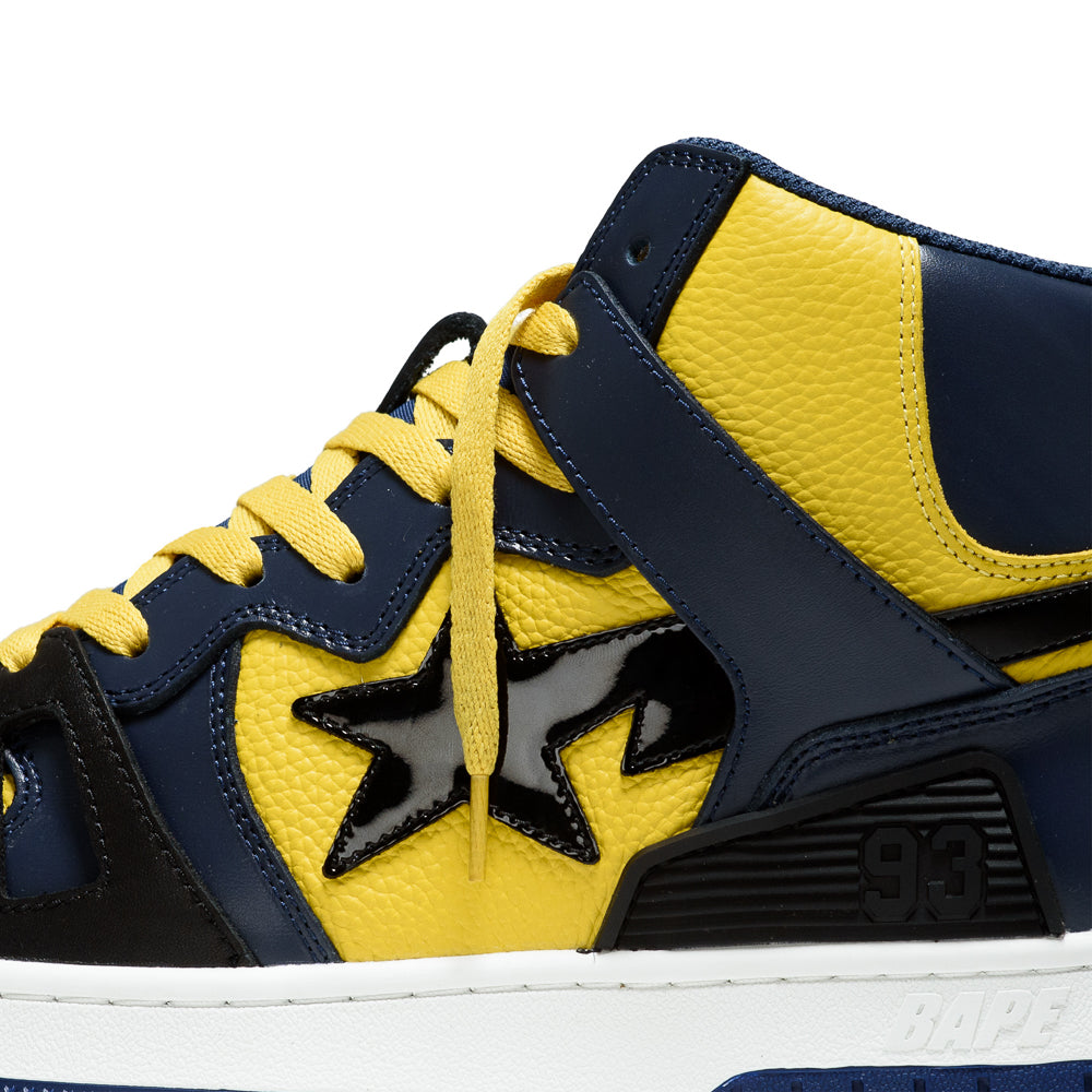 A Bathing Ape Bape Sta 93 Hi - Yellow