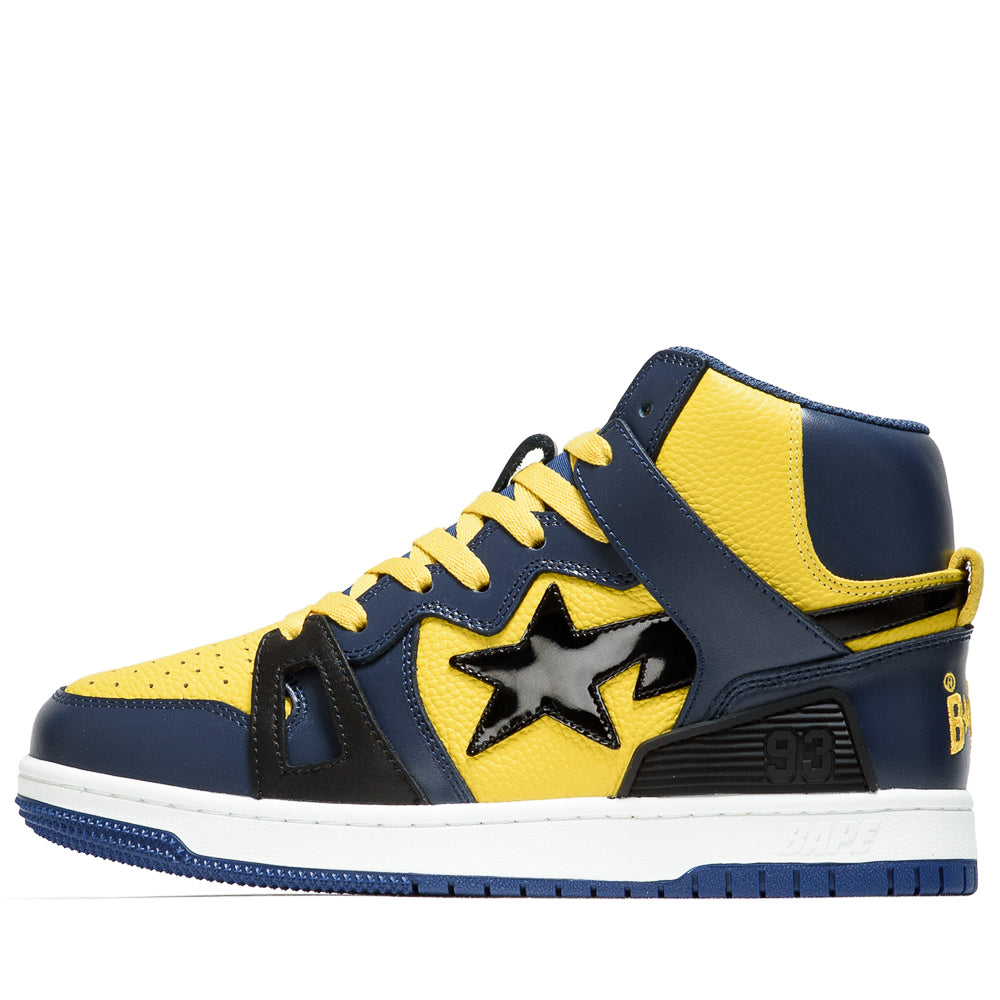 A Bathing Ape Bape Sta 93 Hi - Yellow