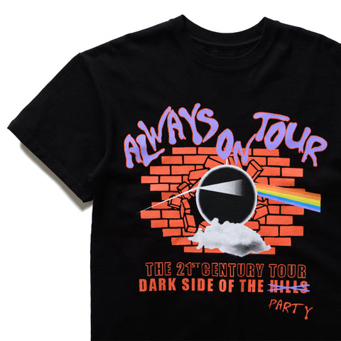 Always On Tour Dark Side Tee - Black
