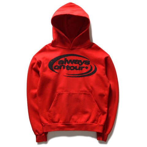 Always On Tour Spinner Hoodie - Red