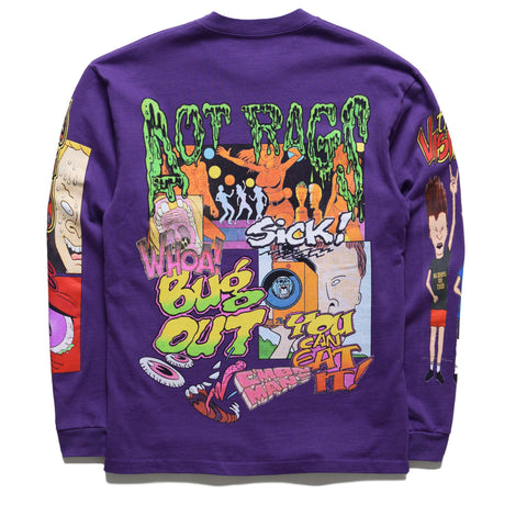 Always On Tour Rags L/S Tee - Purple