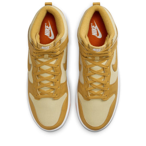 Nike Dunk High Retro Premium - Team Gold/Wheat Gold