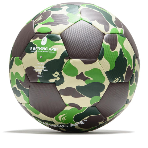 A Bathing Ape ABC Camo Soccer Ball - Green