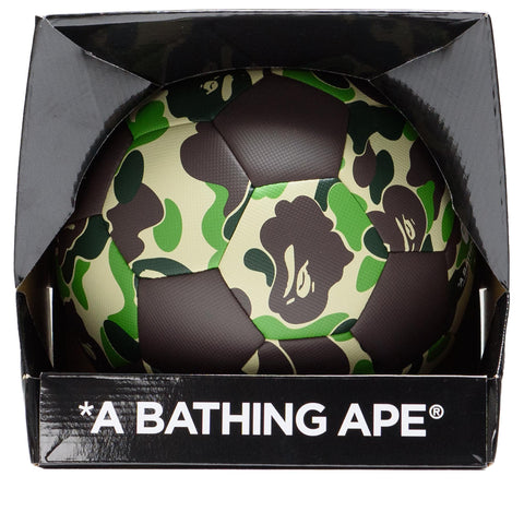 A Bathing Ape ABC Camo Soccer Ball - Green