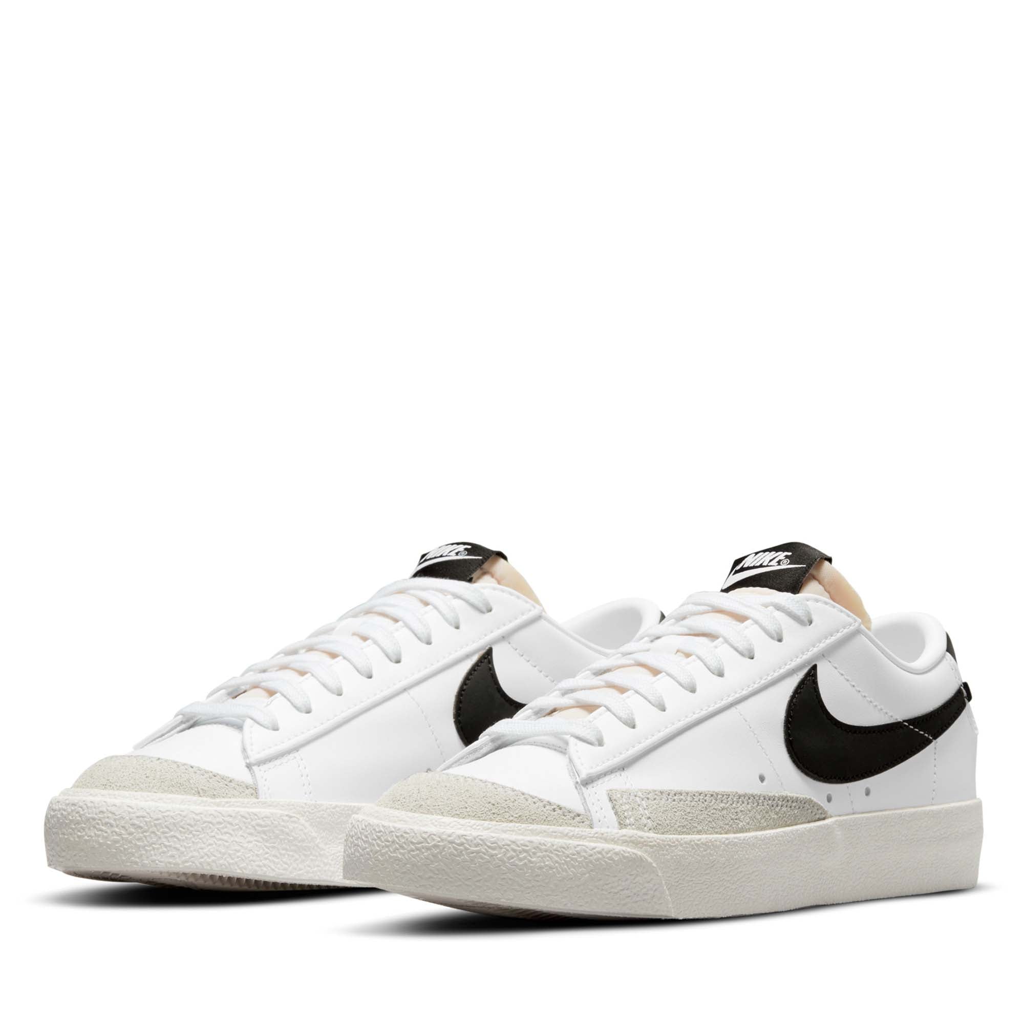 Nike Blazer Low ' 77 White / Black / Blue fashion Womens Shoes