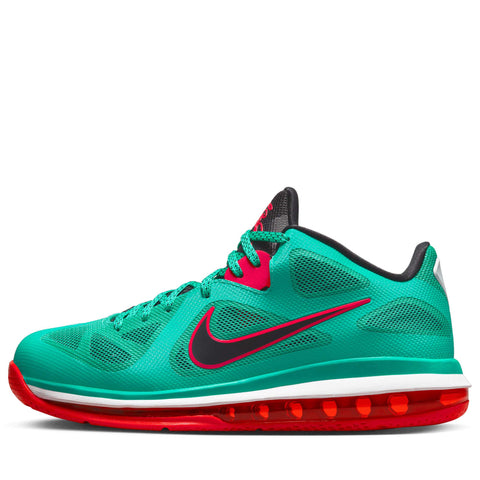 Nike LeBron IX Low 'Reverse Liverpool' - New Green/Black/Action Red/White