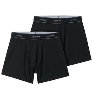Carhartt WIP Cotton Trunks (2 Pack) - Black/Black