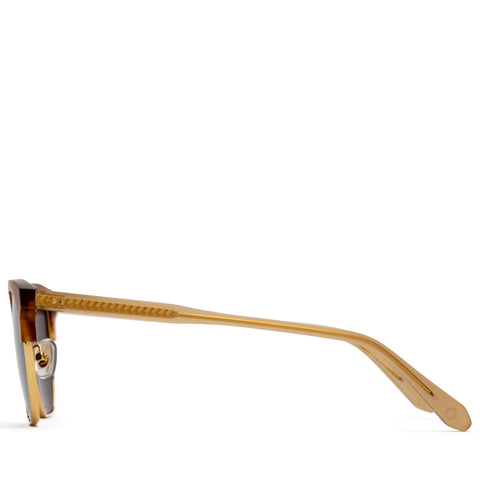 Krewe Thalia Polarized Sunglasses - Matte Tobacco/Gold