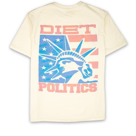 Politics x Diet Starts Monday Liberty Tee - Antique White