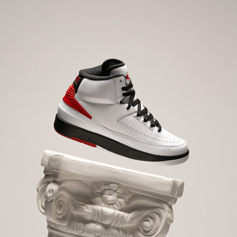 Air Jordan 2 Retro - White/Varsity Red/Black