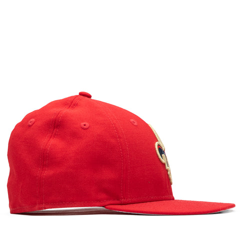 New Era New Orleans Pelicans Low Profile 59FIFTY Fitted Hat - Red
