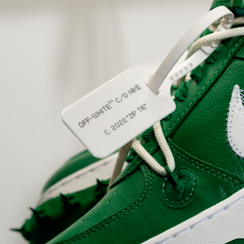 Where to Buy the Off-White x Nike Air Force 1 Mid 'Pine Green' - Sneaker  Freaker