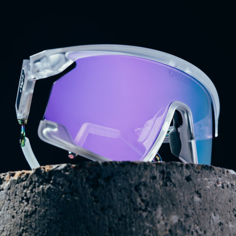 Oakley BXTR Metal - Matte Clear/Prizm Violet