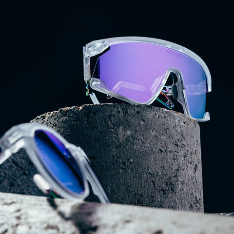 Oakley BXTR Metal - Matte Clear/Prizm Violet