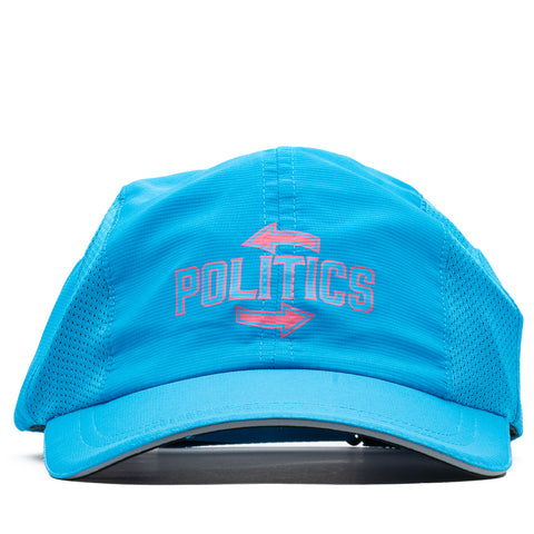 Politics Cycle 5 Panel Hat - Royal/Red