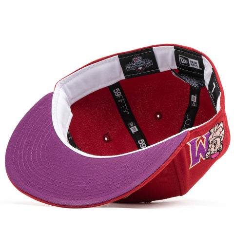 New Era x Politics Portland Mavericks 59FIFTY Fitted Hat - Brown/Khaki, Size 7 1/2 by Sneaker Politics