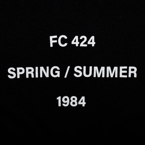 424 FC 1984 Logo Tee - Black/White