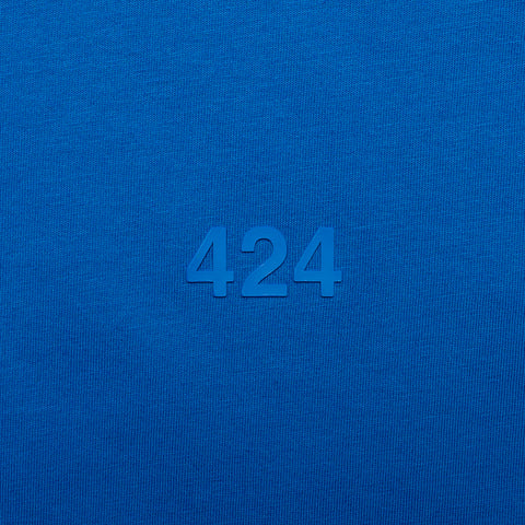 424 Tonal Logo Tee - Blue