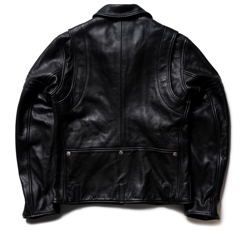 BTFL Leather Moto Jacket - Black