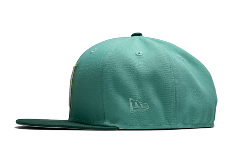 New Era x Politics Milwaukee Brewers 59FIFTY Fitted Hat - Mint/Green