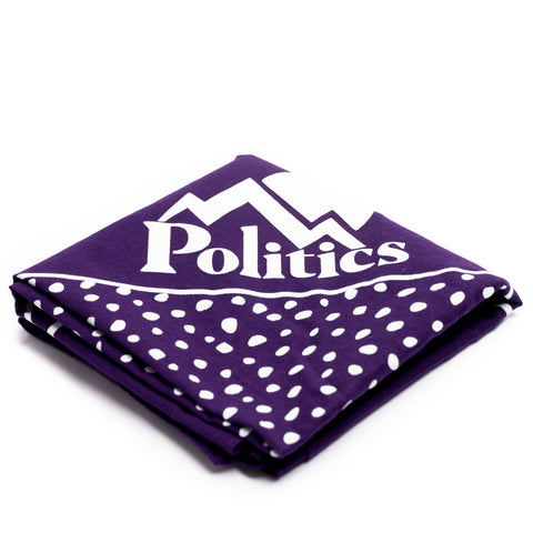 Politics Camping Bandana - Purple