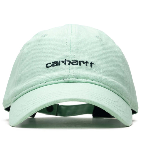 Carhartt WIP Canvas Script Hat - Pale Spearmint