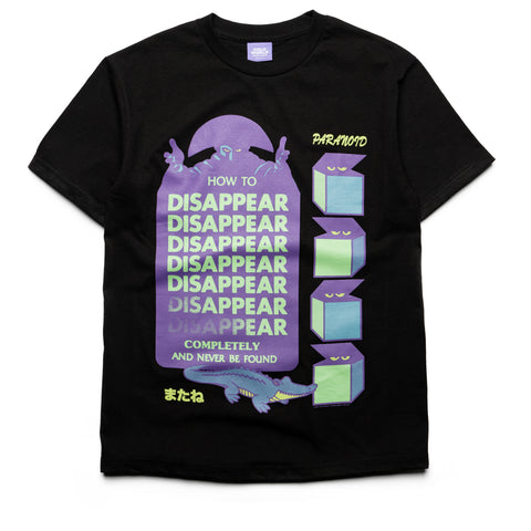 Cold World Disappearing Tee - Black
