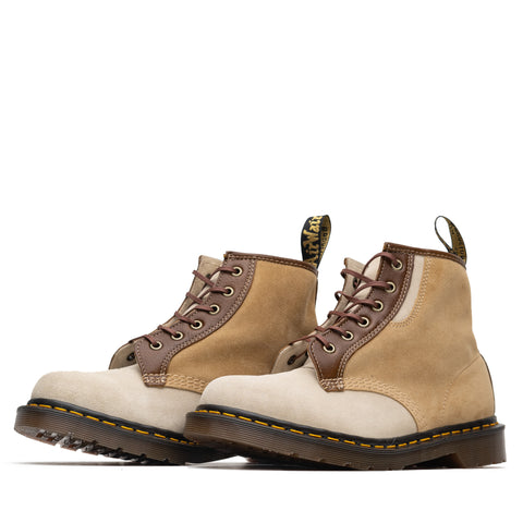 Dr. Martens 101 Suede Ankle Boot - Repello Calf Sand/Chalk