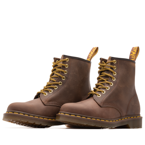 Dr. Martens 1460 Leather Boots - Brown Crazy Horse