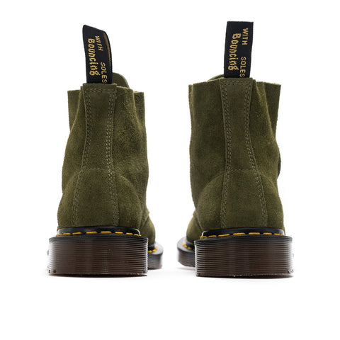 Dr. Martens 101 Suede Ankle Boot - Army Green/Desert Oasis