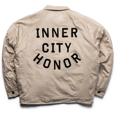 Honor The Gift Sueded Band Jacket - Grey