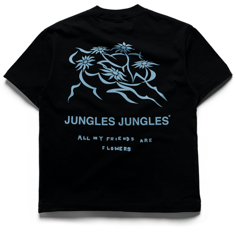 Jungles All My Friends Tee - Black