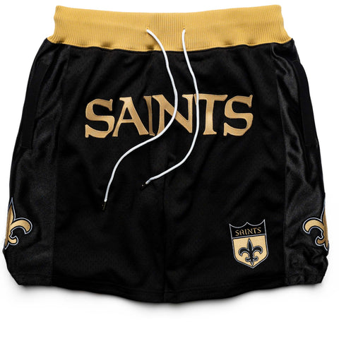Just Don New Orleans Saints Short - Black/Gold