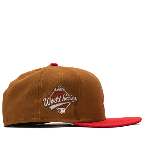 Boston Red Sox New Era Wheat 59FIFTY Fitted Hat - Tan