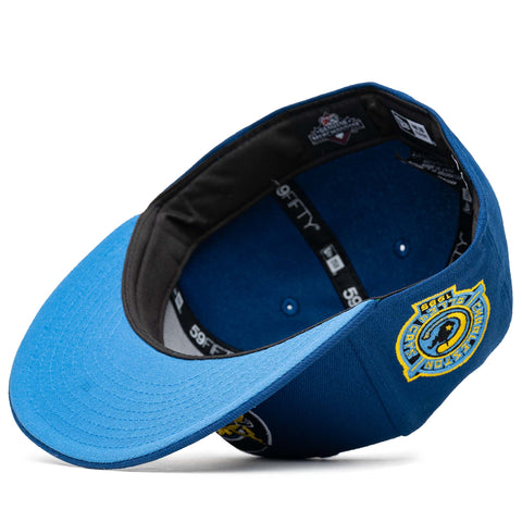 New Era x Politics Charleston Alley Cats 59FIFTY Fitted Hat - Songbird Blue