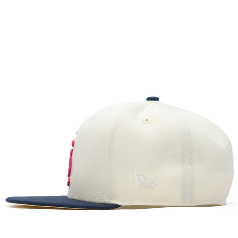 New Era x Politics St. Louis Cardinals 59FIFTY Fitted Hat - Creme/Navy