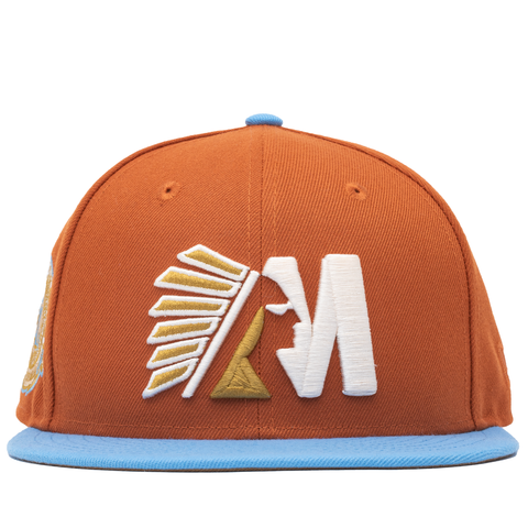 New Era x Politics Memphis Chicks 59FIFTY Fitted Hat - Rust