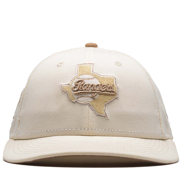 New Era x Politics Texas Rangers 59FIFTY Fitted Hat - Russet/Sand, Size 7 3/4 by Sneaker Politics