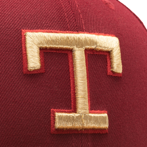 New Era x Politics Texas Rangers 59FIFTY Fitted Hat - Russet/Sand