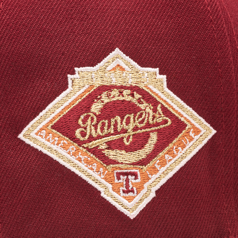 New Era x Politics Texas Rangers 59FIFTY Fitted Hat - Russet/Sand