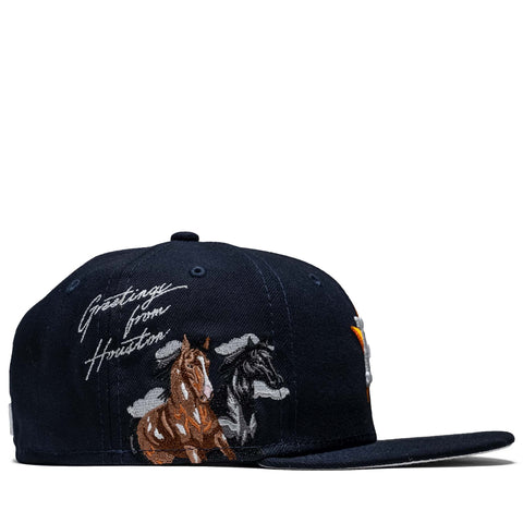 Houston Astros MACDADDY PLAID Wheat Fitted Hat by New Era