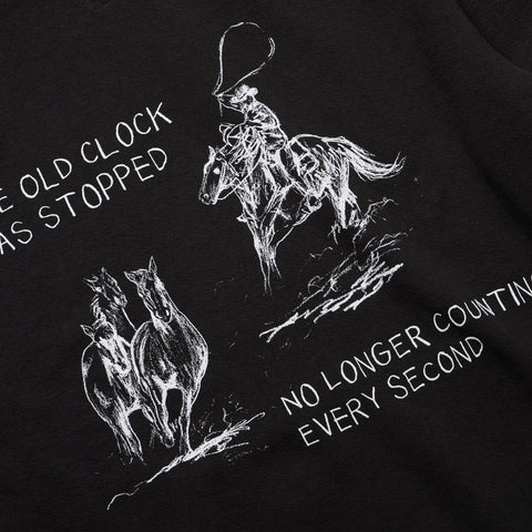 One Of These Days Counting Every Second Hoodie - Black