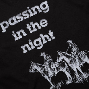 One Of These Days Passing in the Night L/S Tee - Black