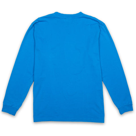 Politics American Flag L/S Tee - Blue