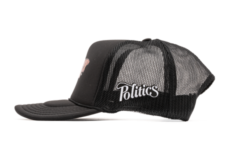 Politics Gameday V2 Trucker Hat - Black
