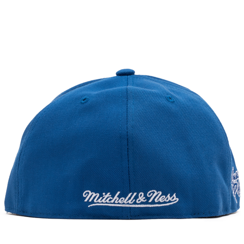 Politics x Mitchell & Ness Dallas Mavericks Fitted Hat - Blue