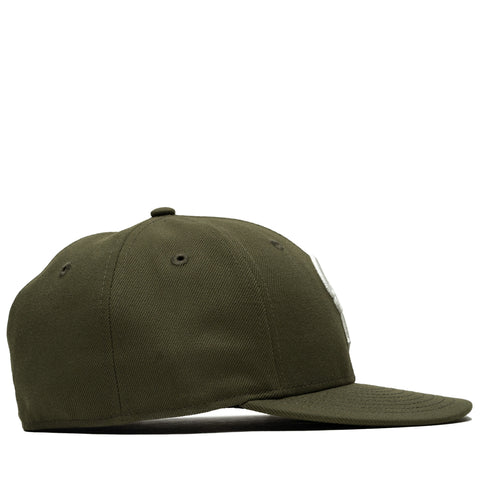 Politics x New Era Low Pro 59FIFTY Fitted Hat - Olive/Chrome
